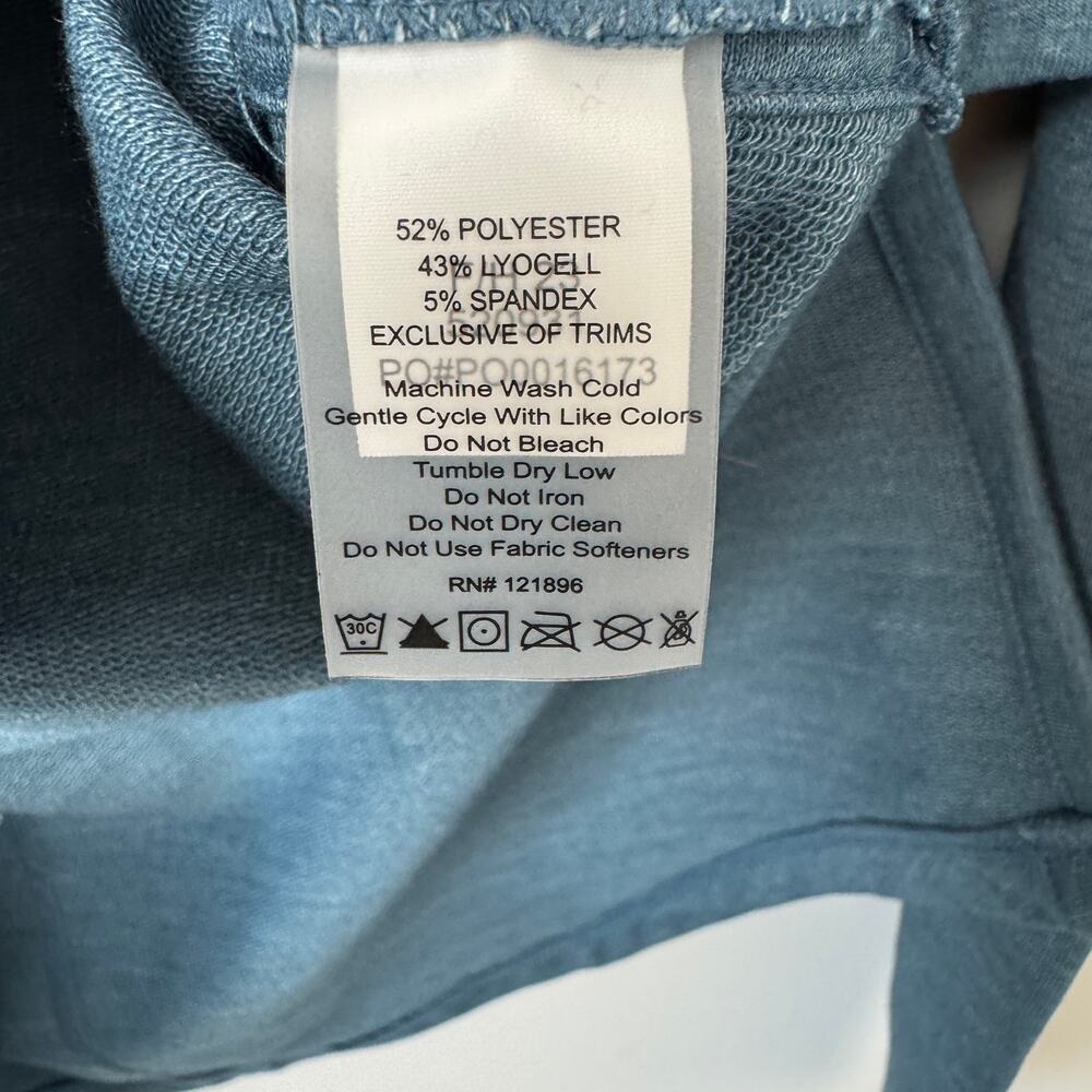 Title Nine Women's Manresa Hoodie Turquoise Size Small - Picture 6 of 9